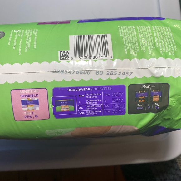 Always discreet underwear, size XL - Picture 3 of 6